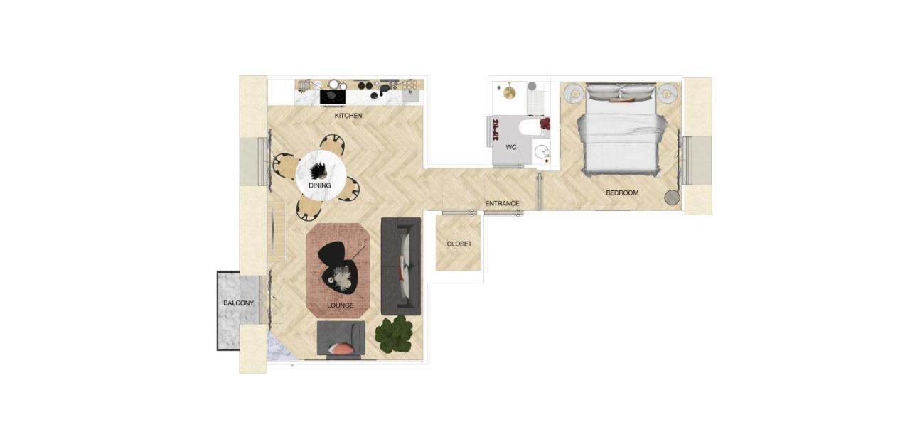 Newly Renovated Apartment With Balcony, Ac, Fiber Internet Monte Carlo Exterior photo