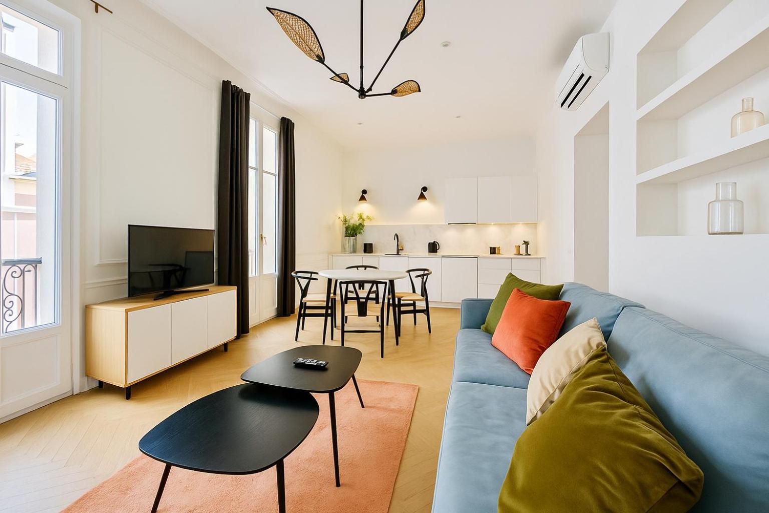 Newly Renovated Apartment With Balcony, Ac, Fiber Internet Monte Carlo Exterior photo